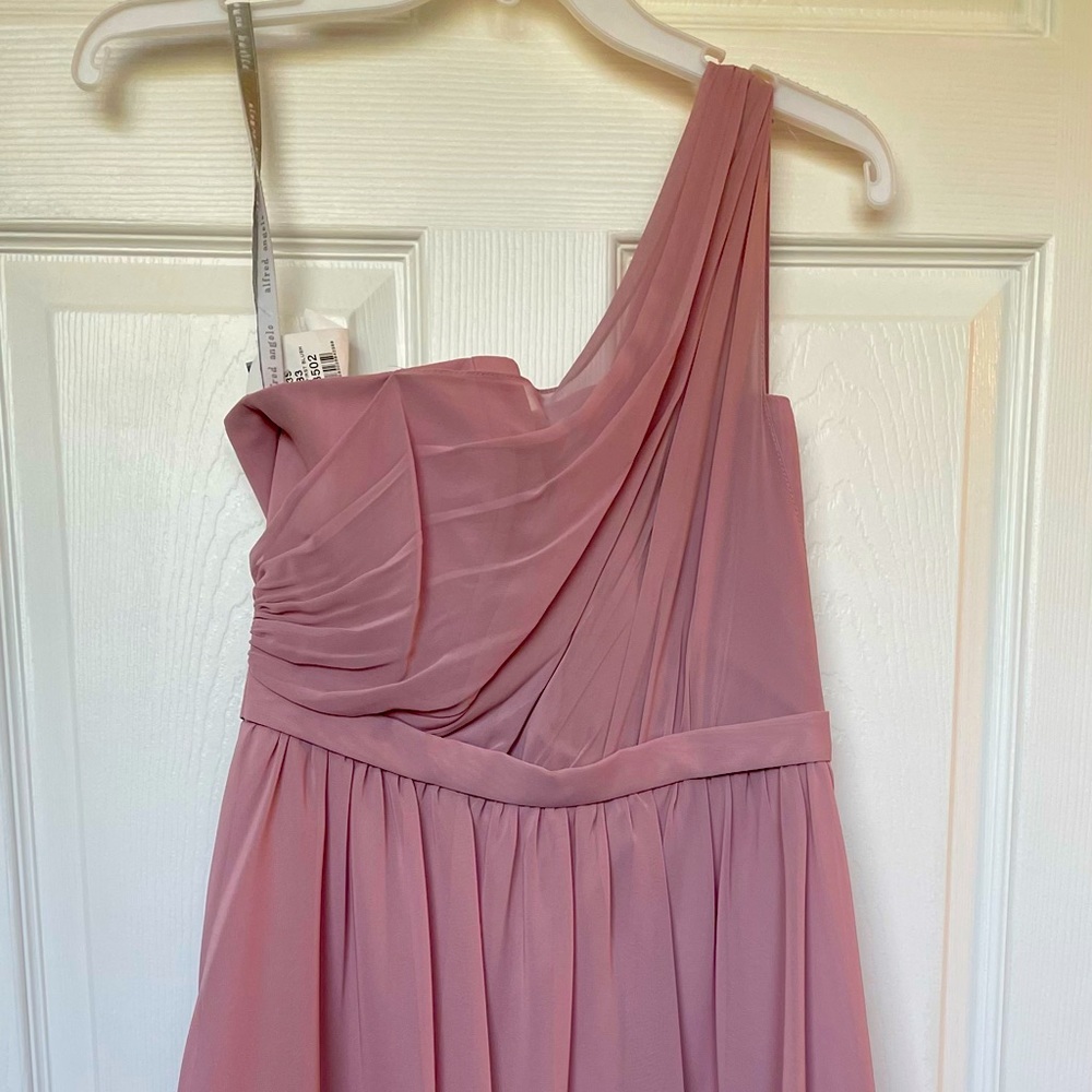 Alfredo Angelo bridesmaid dress. Size 6. Color: Loves first blush